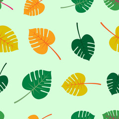 Nature Leaf Seamless Pattern
