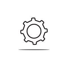 Logo icon with additional gears