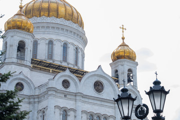 Fototapeta na wymiar Cathedral of the Assumption in Dmitrov