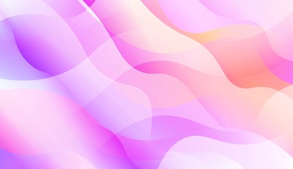 Abstract Background With Dynamic Effect. Gradient Blurred Abstract Background. For Wallpaper, Background, Print. Vector Illustration.