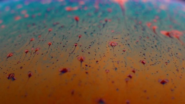 Incredible fancy soapy water pattern abstract background semicircle. Model of Space or planets universe cosmic.