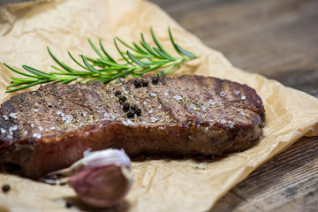 Grilled steak