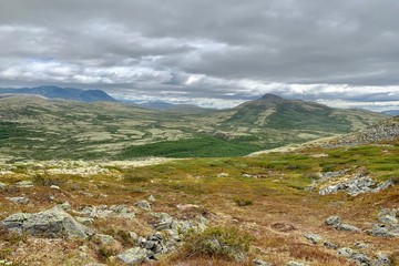Fototapeta na wymiar Rondane in Norway