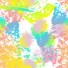 Distressed Splash. Watercolor Textures Surface. 