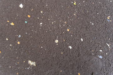 black sand beach is only one place in Thailand in Trat province..Black sand has properties to treat diseases.