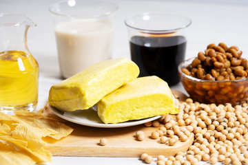 Soybeans and soy products
