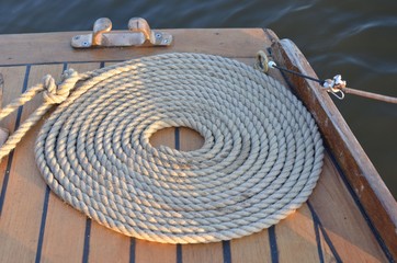 Marine rope (cordage marin)