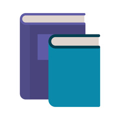 book of school with white background