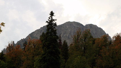 view of mountains