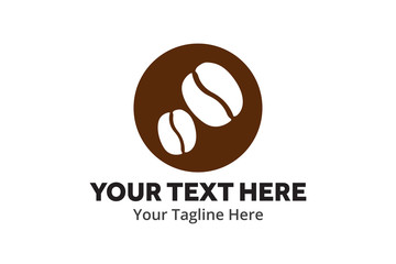 unique coffee simple logo creative design in flat style with color . coffee logo creative design for identity and business