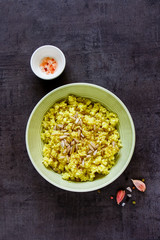 Cauliflower Rice with spices