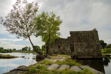 Fototapeta na wymiar ruins of a mill