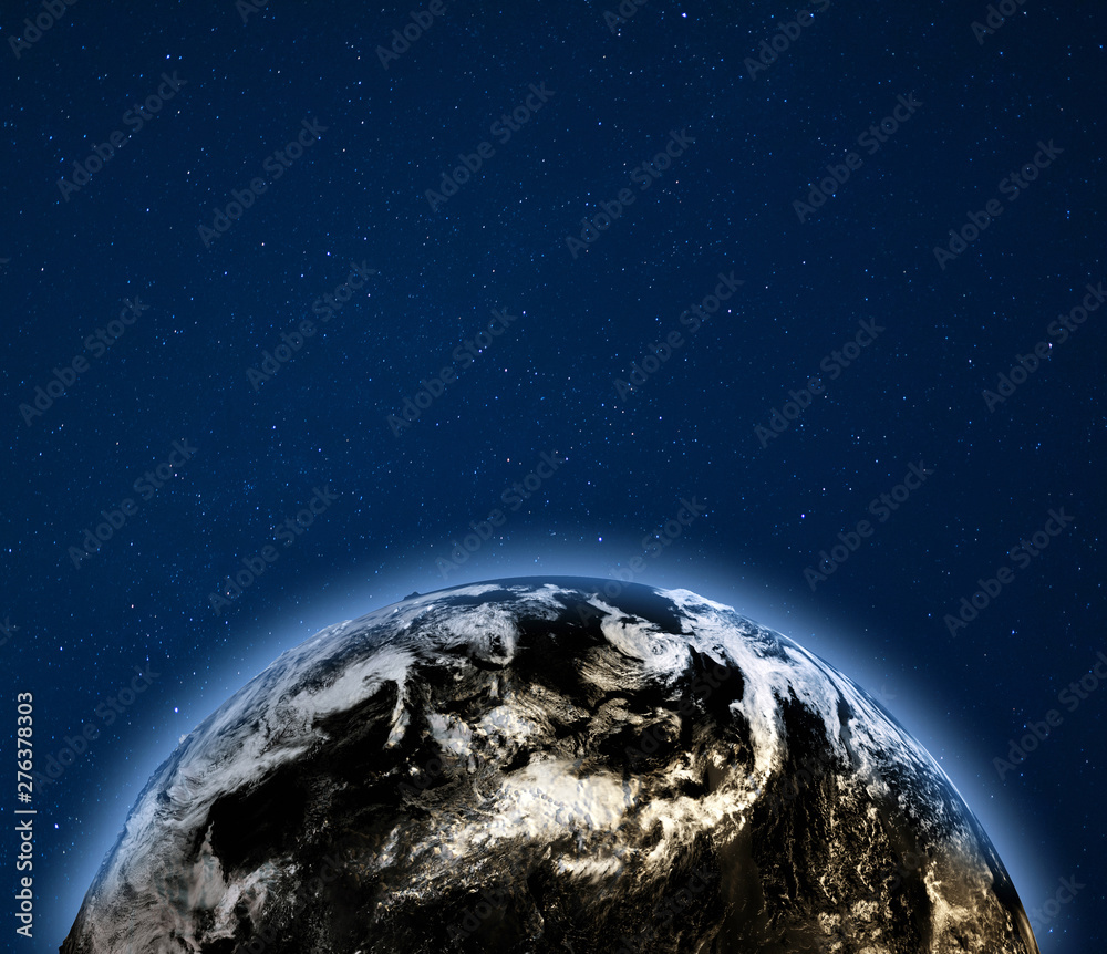 Wall mural planet earth climate