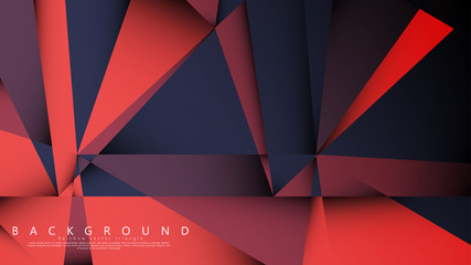 Vector triangle background with a combination of dark red. Geometric illustration style with gradients and transparency.