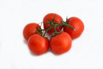 Tomatoes on the vine