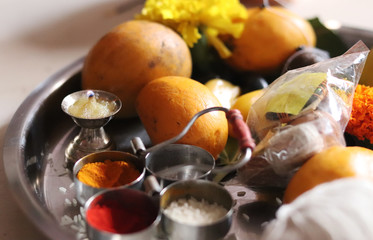 Indian Traditional Devotional Holy Dish