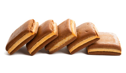 Swiss Biberli cookies isolated