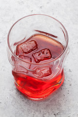 Negroni cocktail