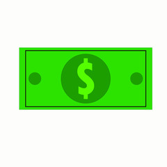Dollar Money Vector İcon. Money Cash. Filled Flat Sign For Mobile Concept And Web Design. Money Bill Simple Solid İcon. Dollars Sign İcon. USD Currency Symbol. 