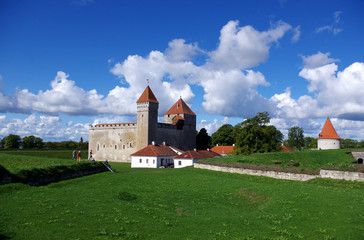 Fototapeta na wymiar Château de Kuressaare, Estonie