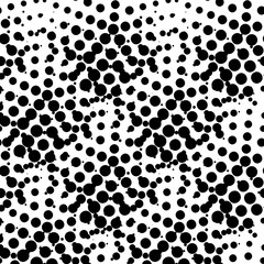 Modern halftone background meaningful dots Abstract futuristic backdrop.