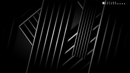 Naklejka premium Abstract vector background. Geometric Lines