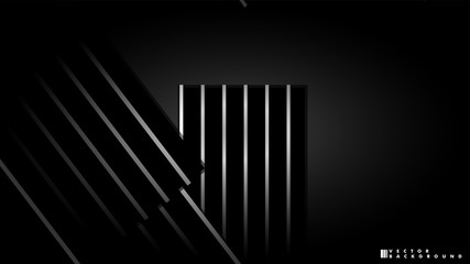 Abstract vector background. Geometric Lines