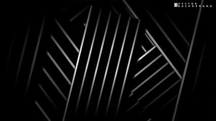Naklejka premium Abstract vector background. Geometric Lines