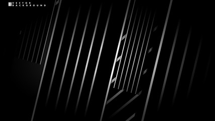 Naklejka premium Abstract vector background. Geometric Lines