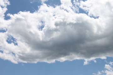 Cumulus in the sky