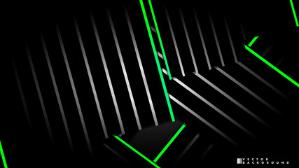 Fototapeta premium Abstract vector background. Geometric Lines - Creative and Inspiration Design