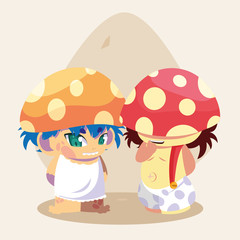little fungus fairytale avatar character