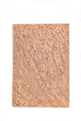 The cover of a book isolated on white