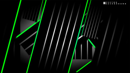 Fototapeta premium Abstract vector background. Geometric Lines - Creative and Inspiration Design