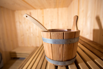 Sauna bath and sauna accessories