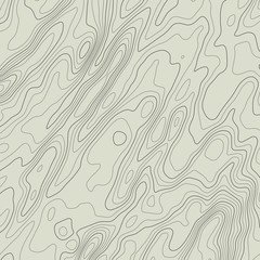 Topographic map lines background. Abstract vector illustration. Contour vector map.