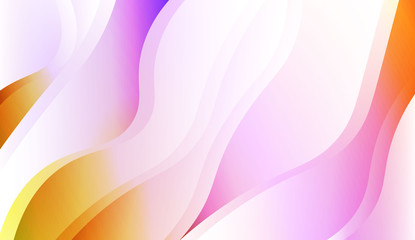 Futuristic Color Design Geometric Wave Shape. For Template Cell Phone Backgrounds. Vector Illustration with Color Gradient.