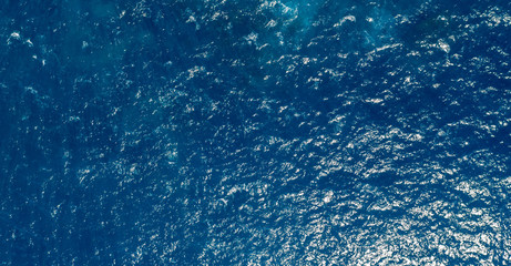 Blue sea background