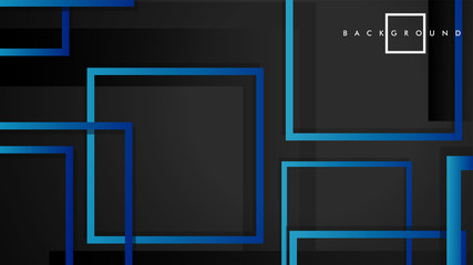 Vector Modern Abstract Squares Backgrounds . with a black green gradient. eps 10 template