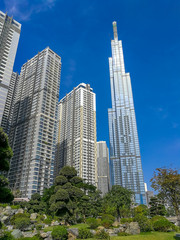 Obraz premium Panoramic skyscraper - Landmark81, Ho Chi Minh City, Vietnam