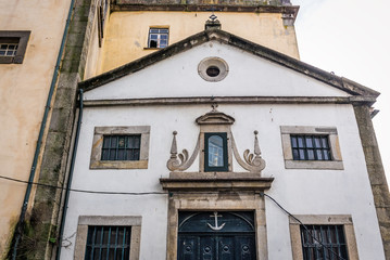Fototapeta na wymiar Small chapel of Our Lady of Hope in Porto, Portugal