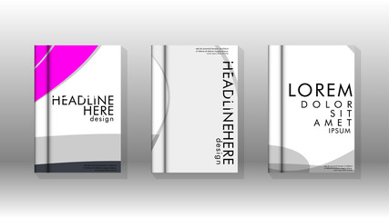 Abstract cover with liquid elements. book design concept. Futuristic business layout. Digital poster template. Design Vector - eps10