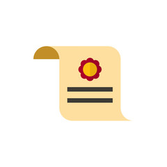charter flat vector icon