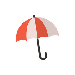 umbrella flat vector icon