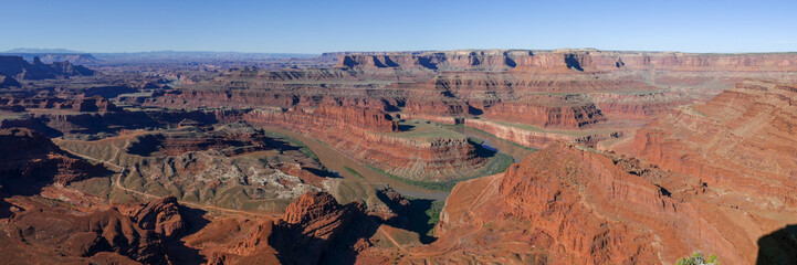 Beautiful Panoramic View of Green River