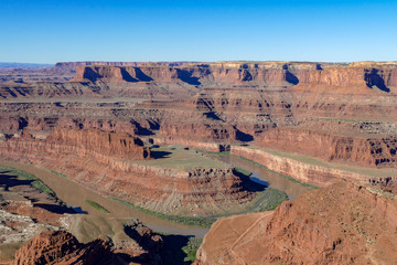 Beautiful Horseshoe Bend of Green River