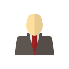 manager flat vector icon