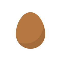 egg flat vector icon