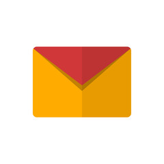envelope flat vector icon