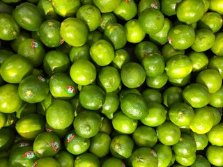 green limes ready to take home
